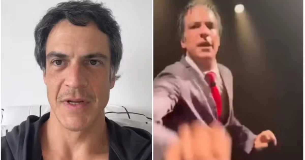 Mateus Solano fala pela primeira vez sobre tapa em celular durante peça: 'Agi como um trombadinha'