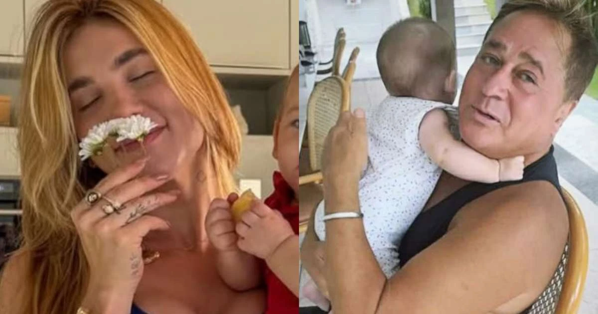 Virginia posta foto do filho e semelhança com Leonardo impressiona: 'A cara do vô'
