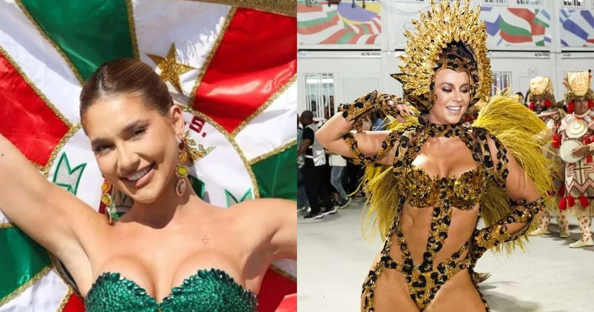 Virginia reage a comparações com Paolla Oliveira após virar Rainha de Bateria: 'Não tem como'