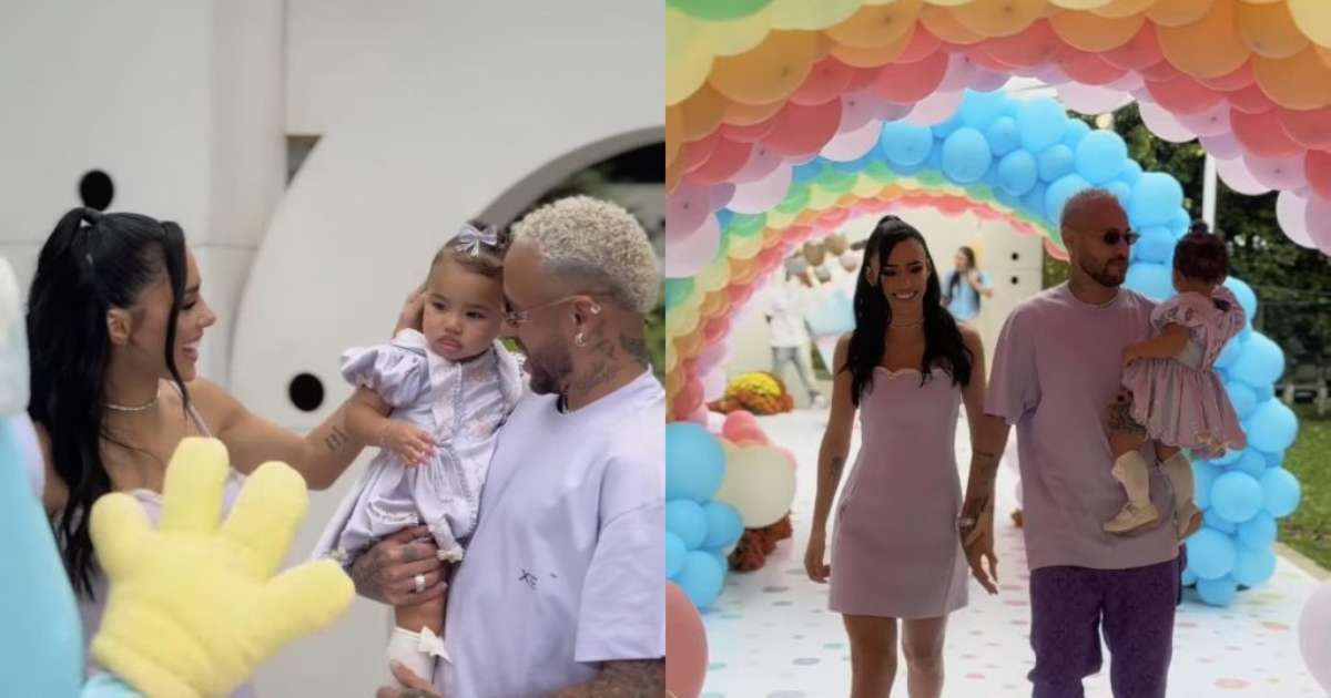 Que luxo! Veja os detalhes da festa de Mavie, filha de Neymar e Bruna Biancardi