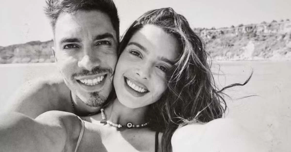 Giovanna Lancellotti faz declaração para noivo antes de subir ao altar: 'Meu sim para sempre'
