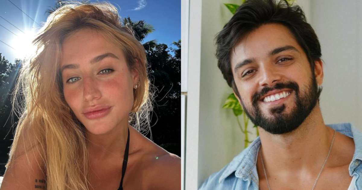 Bruna Griphao é detonada após brincadeira com Rodrigo Simas: 'Ele é casado'