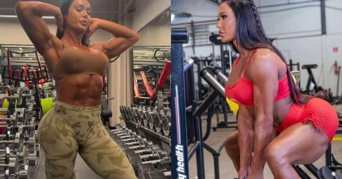 Quantos quilos Gracyanne Barbosa pesa? Musa fitness faz musculação desde os 12 anos