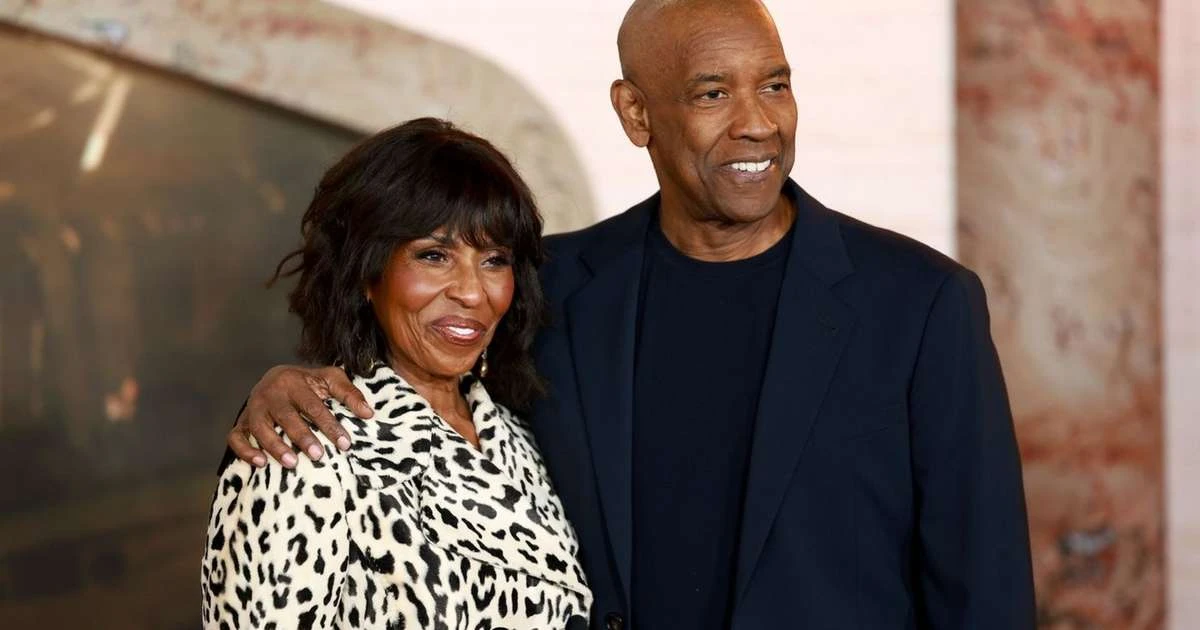 41 anos de casamento, 4 filhos e ligação especial com Aretha Franklin: a esposa de Denzel Washington é menos famosa que o marido, mas dona de uma carreira marcante