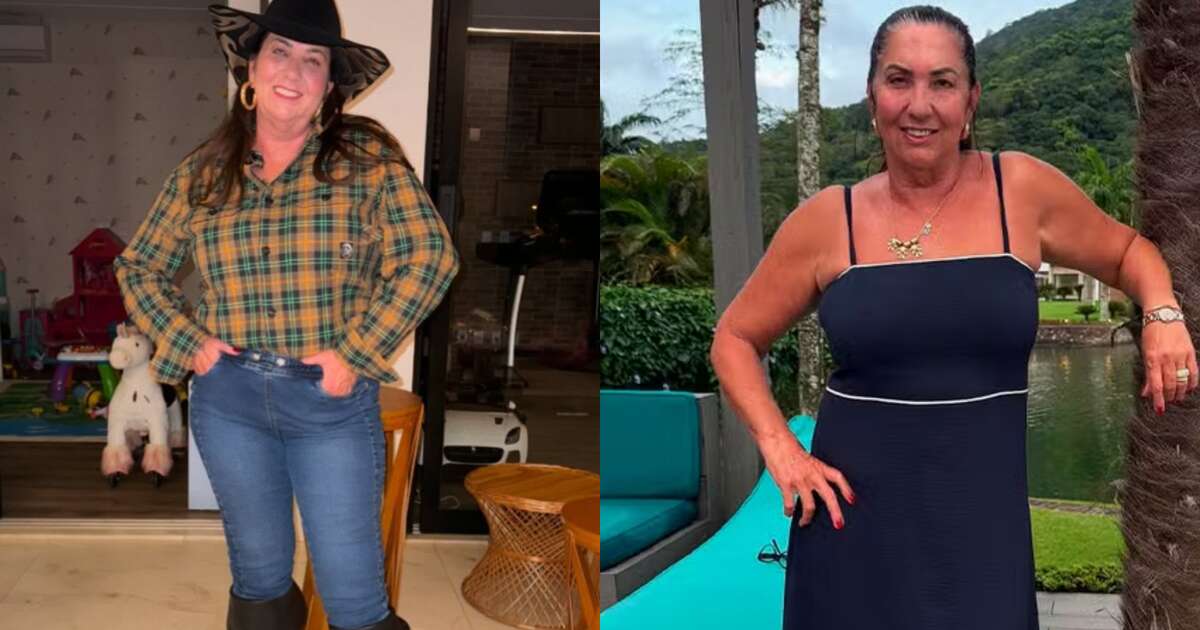 Mãe de Virginia Fonseca exibe antes e depois após perder 20 kg; confira