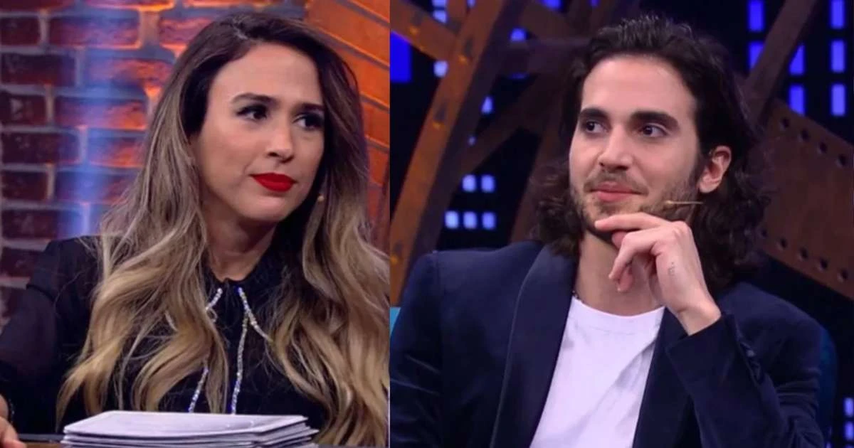 Tensão no 'Lady Night'! Fiuk se irrita e bate boca com Tatá Werneck de novo