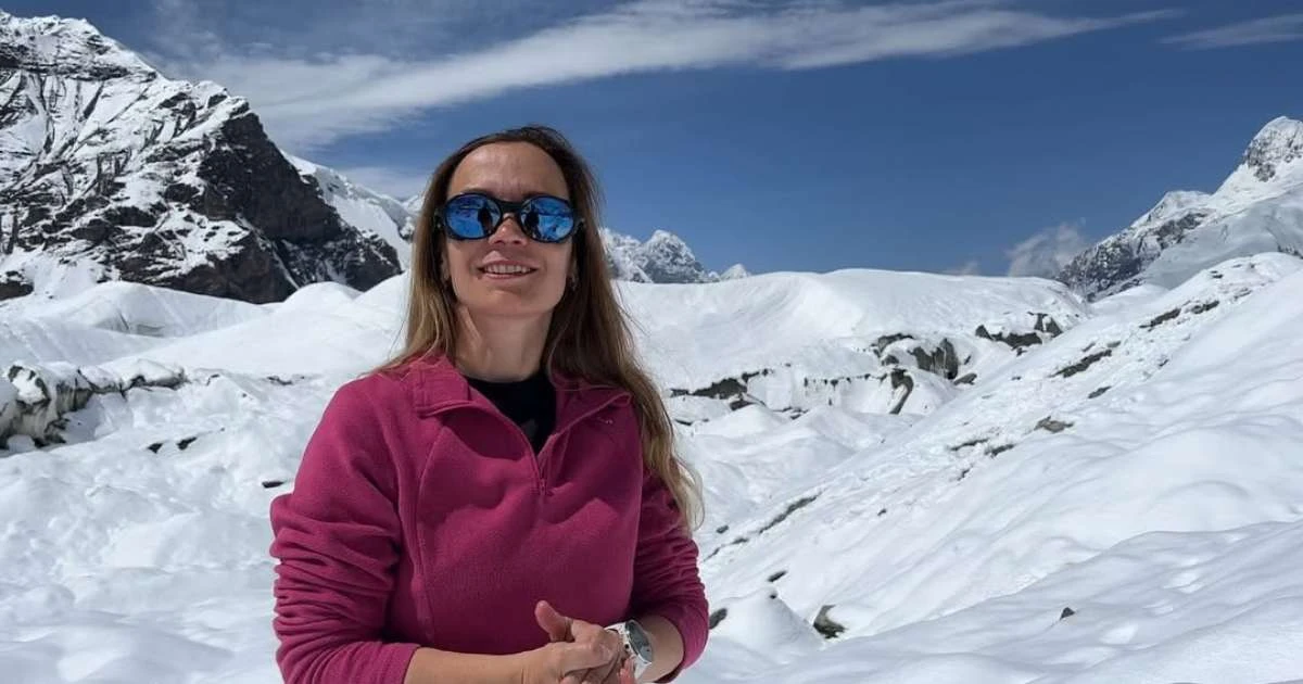 Alpinista russa é 