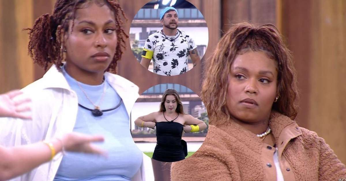 Ranço no 'BBB 25'! Raissa e Edilberto se tornam alvo de Camilla e Thamiris após circense afirmar que irmãs querem aparecer