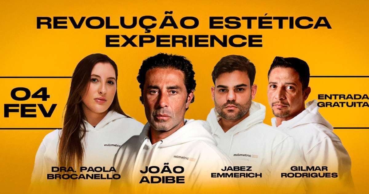 Revolução Estética Experience está chegando em Rio Preto