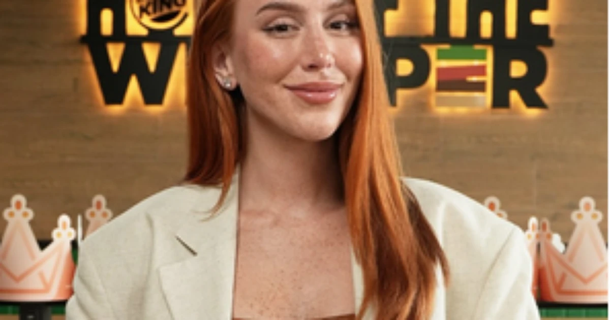 Burger King relança parceria com influenciadora Mari Maria com gloss em combos
