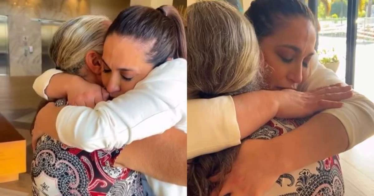 Daniele Hypolito mostra reencontro emocionante com a mãe após sair do BBB25: 'Saudade'