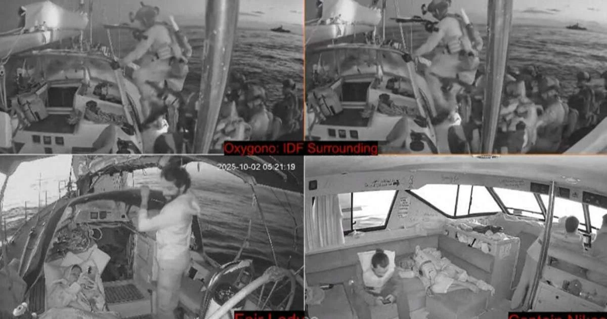 'Marinette', último barco da Flotilha de Gaza, desafia bloqueio, mas é interceptado