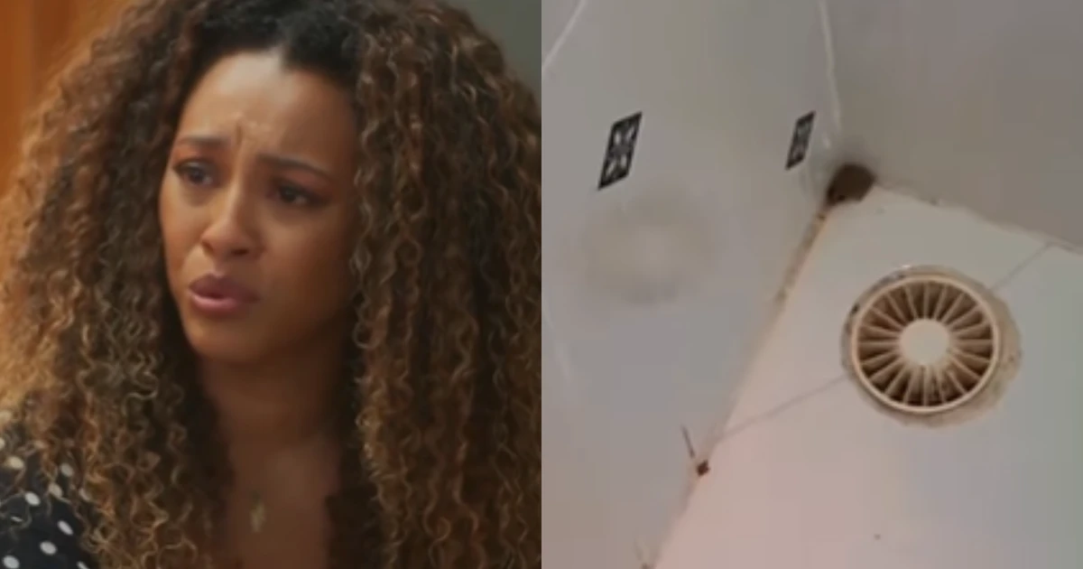 Sheron Menezzes leva susto com animal no banheiro durante viagem: 'Vai ficar aí?'
