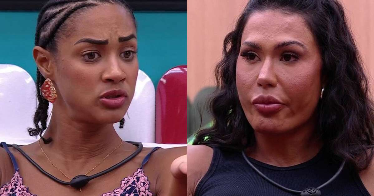 'BBB 25': Aline esculacha Gracyanne: 'Cara toda esticada'