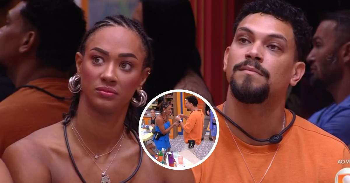 BBB 25: Aline e Vinícius pagam promessa nojenta após saída de Thamiris: saiba qual