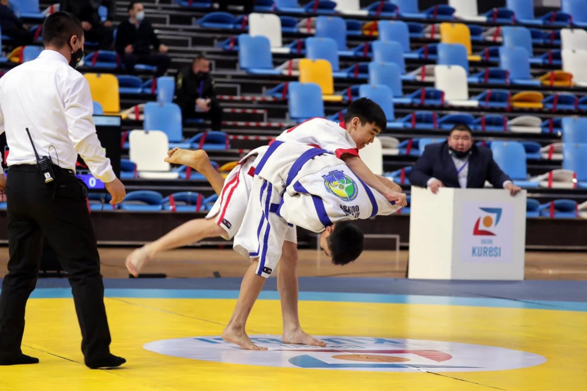 Чемпионат Казахстана по қазақ күресі прошел в Нур-Султане