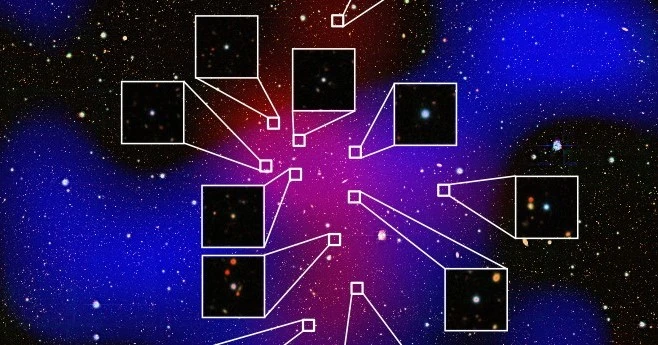 宇宙最大級、11個の超巨大ブラックホール集団を発見　偶然生じる確率は“10の64乗（=1不可思議）分の1未満”