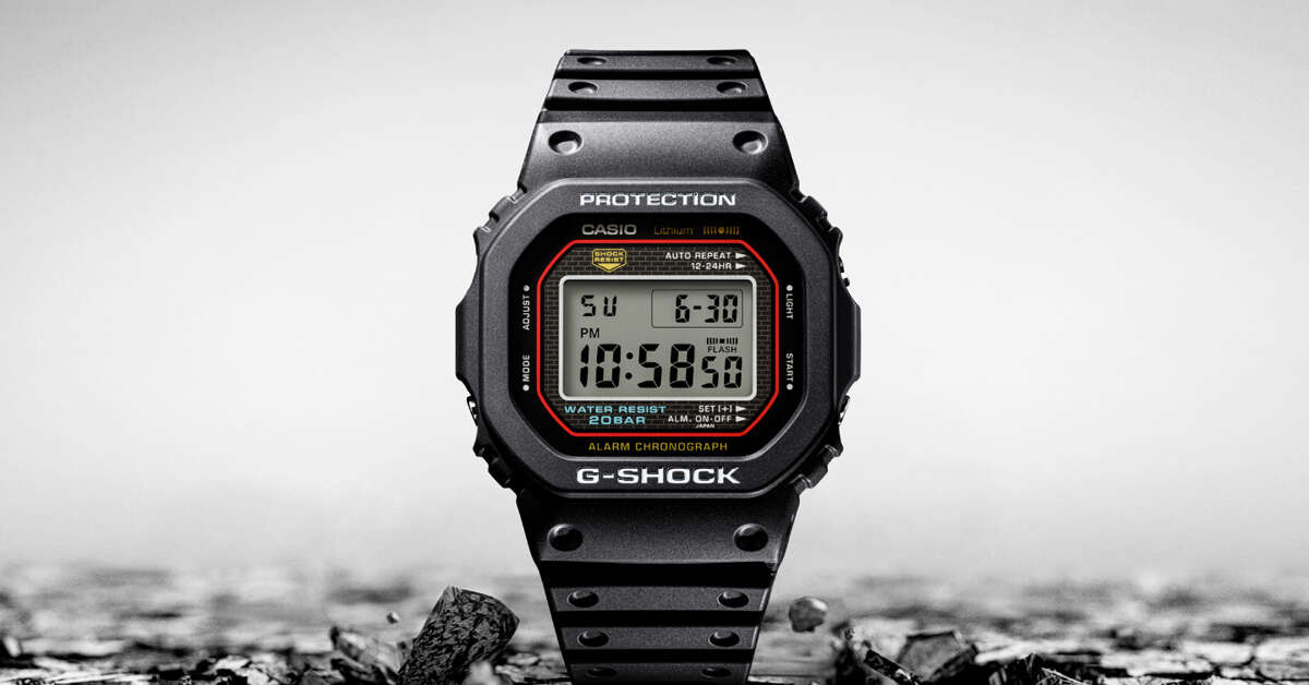 カシオ、初代「G-SHOCK」を復刻　定番モデル化する理由は？