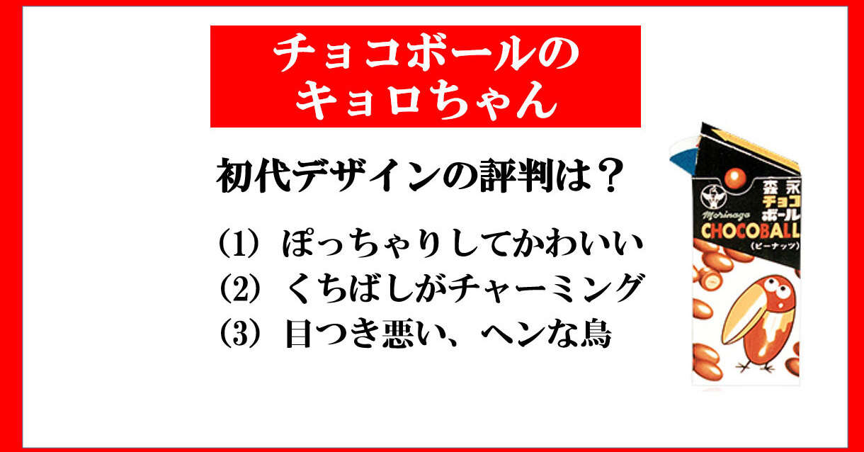 キョロちゃんは“後付け”だった？　チョコボールの記憶と歴史のズレ